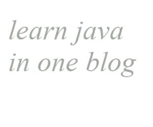 Learn Java Programming In One Blog That Makes You Comfortable With The ...